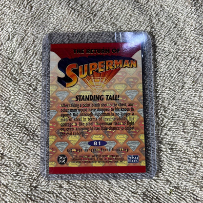 Vintage Superman - Trading Card