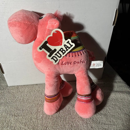 I Love Dubai Pink Camel - Plushie