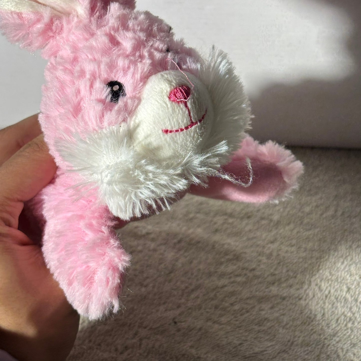 Pink Rabbit - Plushie