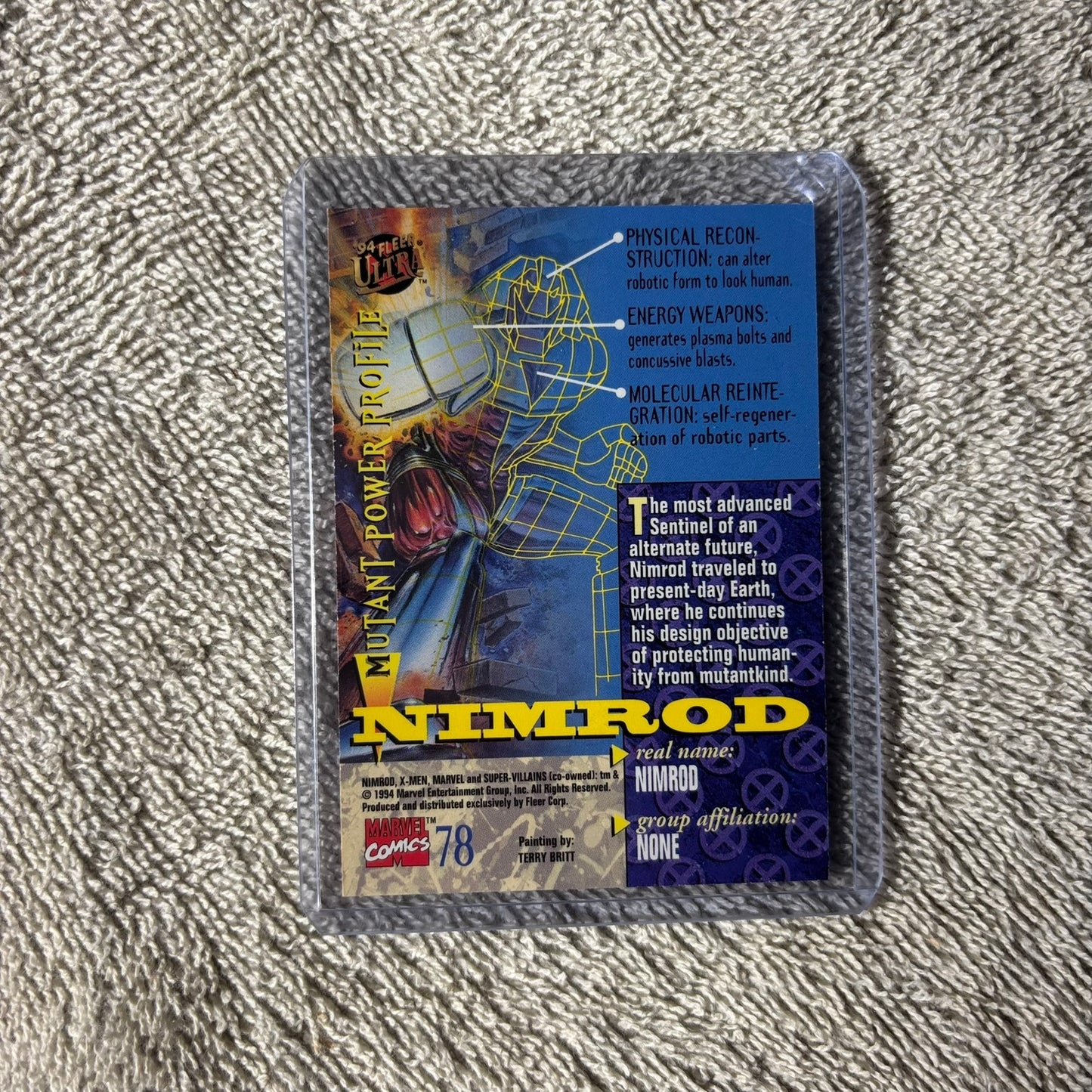 X - Men - Trading Card