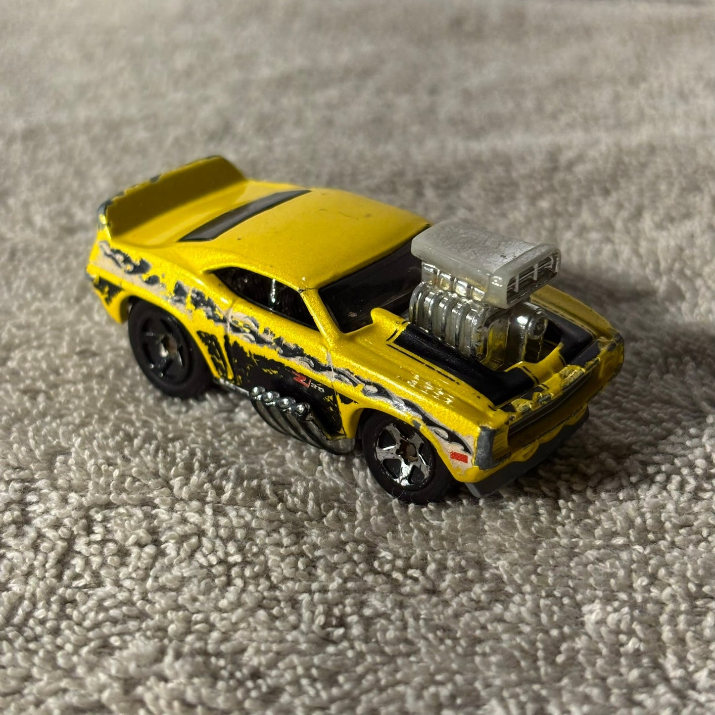 Yellow Muscle Car - Toy