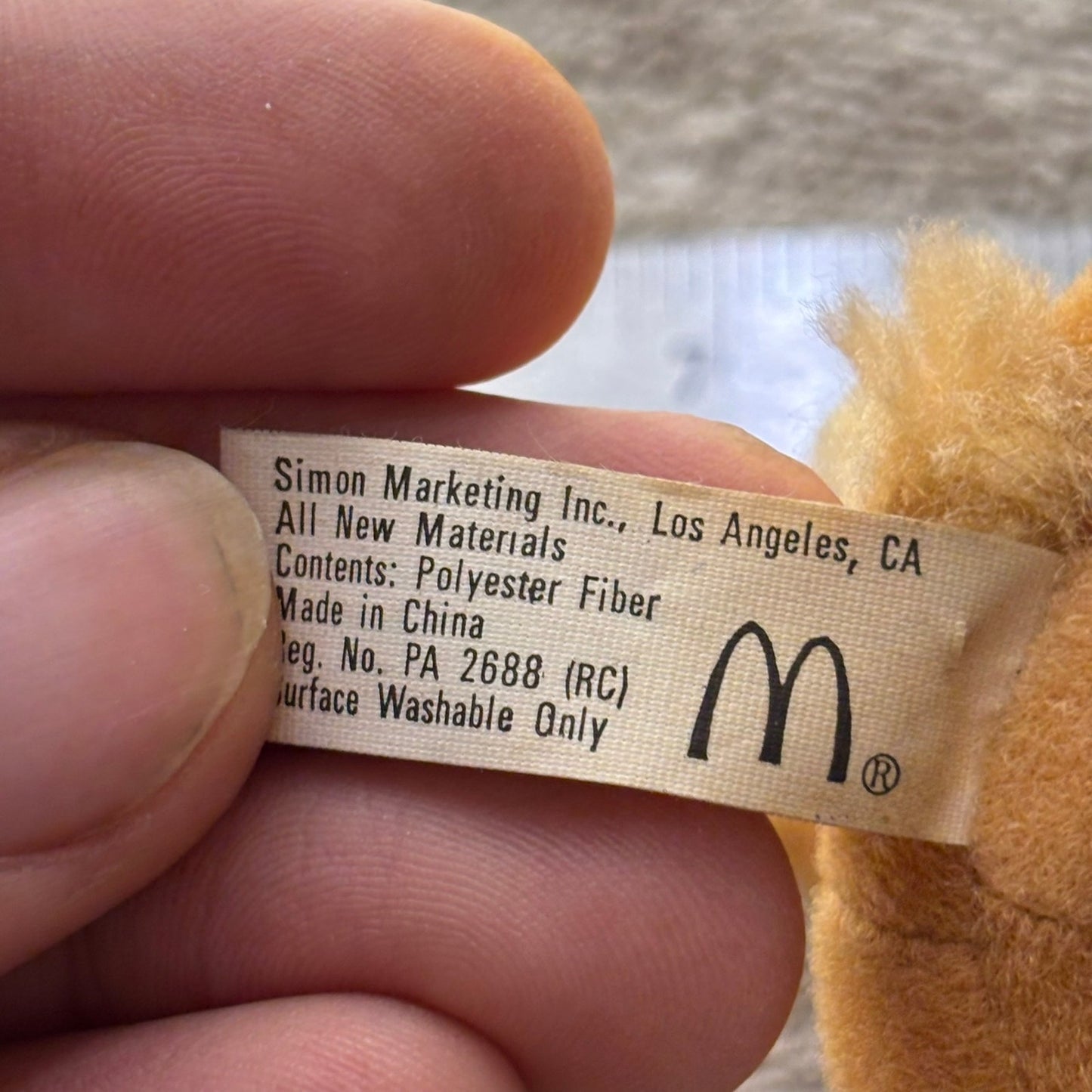 McDonald's - Plushie
