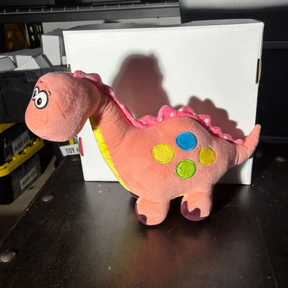 Pink Dino - Plushie