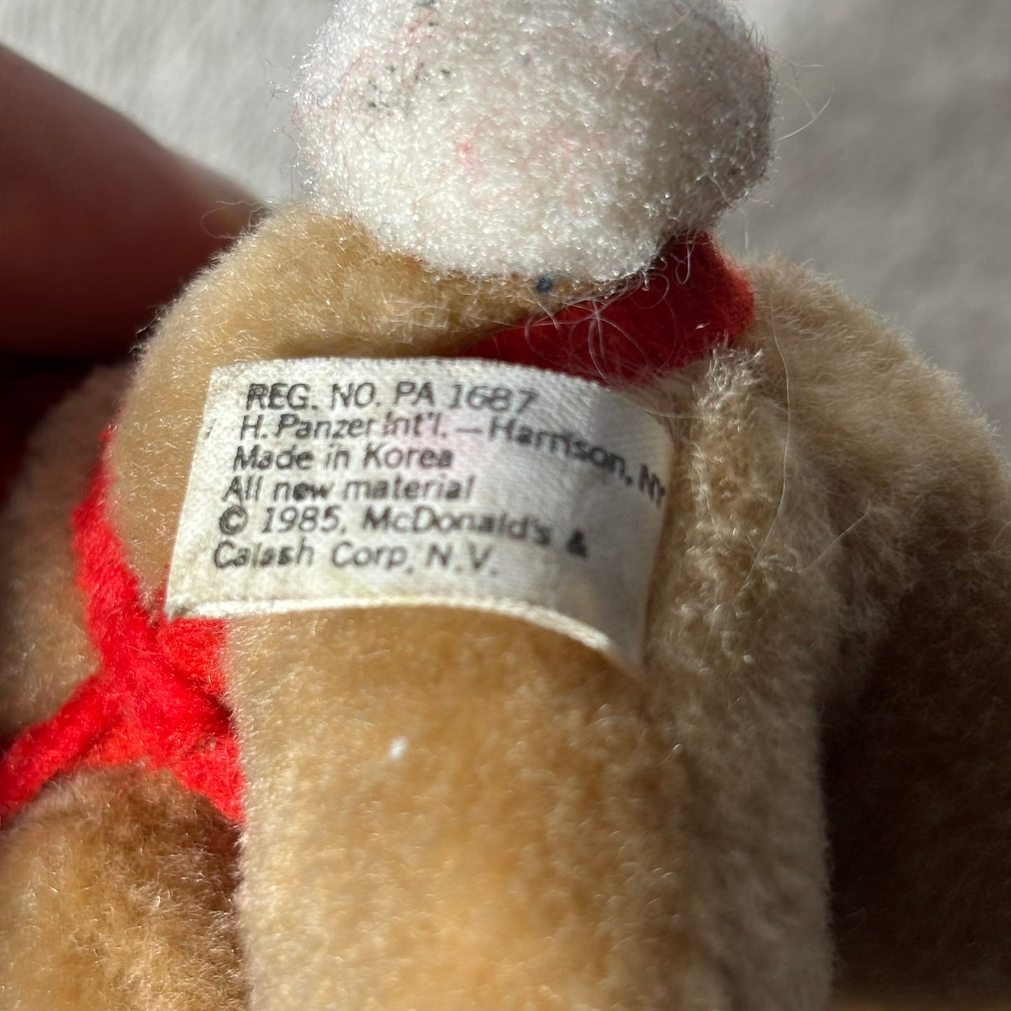 McDonald's - Plushie