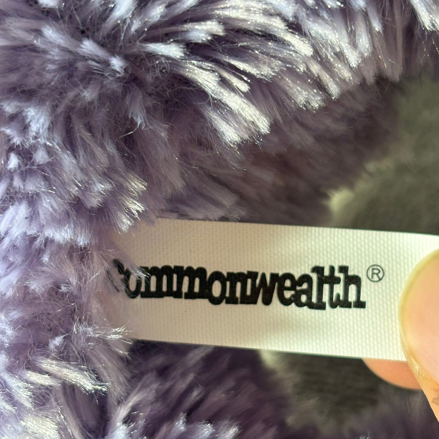 Happy Spring Purple Bunny - Plushie