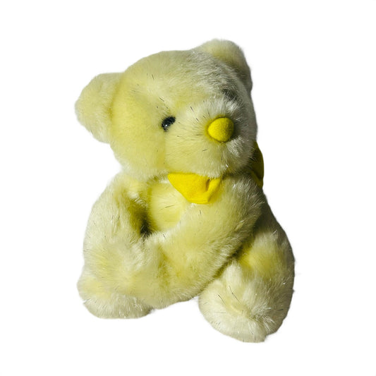 Vintage Yellow Bear - Plushie