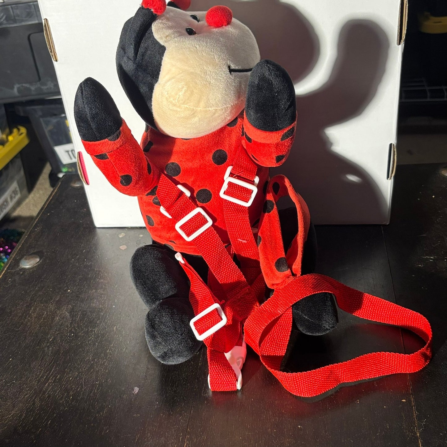 Lady Bug Backpack - Plushie
