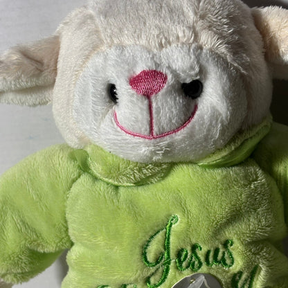 Jesus Loves Me Sheep- Plushie