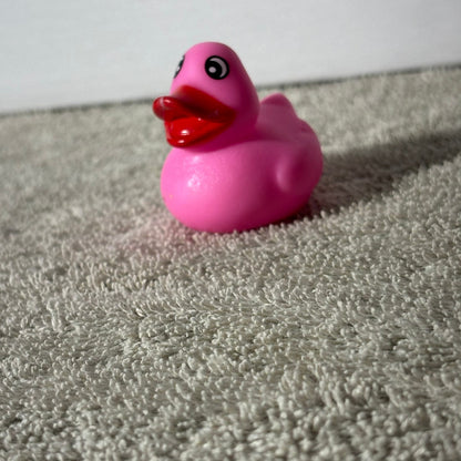 Pink Rubber Duck - Toy