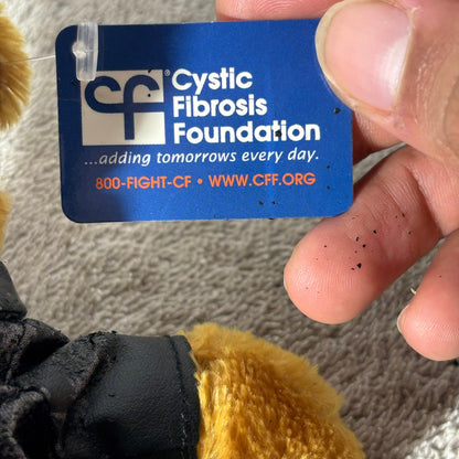 Vintage Biker Bear- Plushie