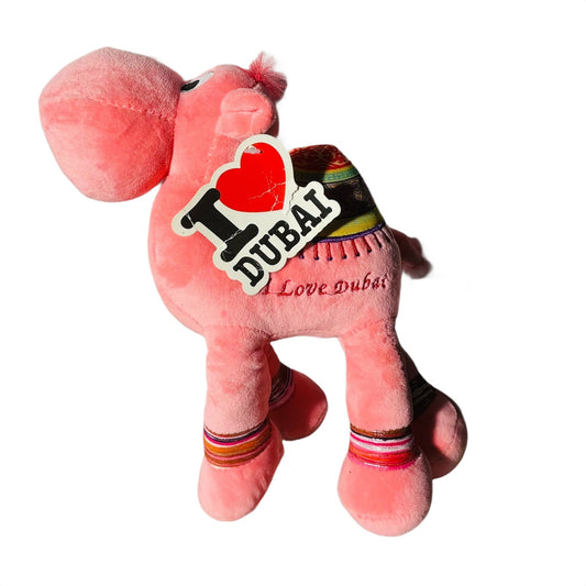 I Love Dubai Pink Camel - Plushie