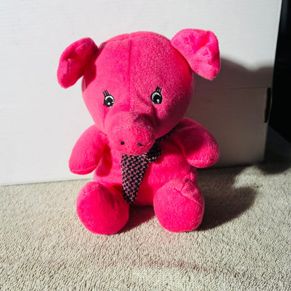 Pink Pig - Plushie