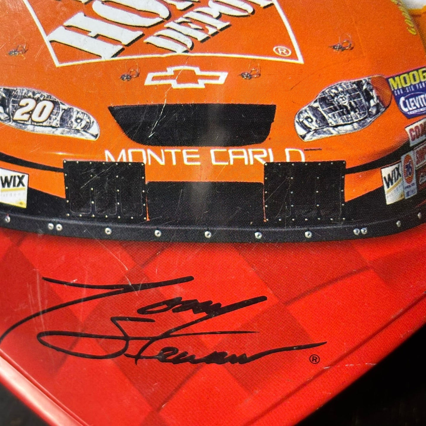 Nascar Tin Heart Box - Toy