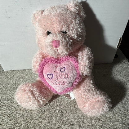 Pink Bear - Plushie
