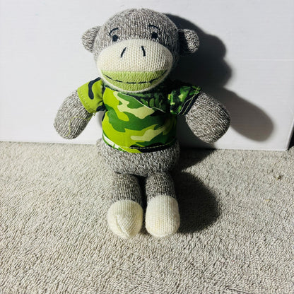 Camo Monkey - Plushie