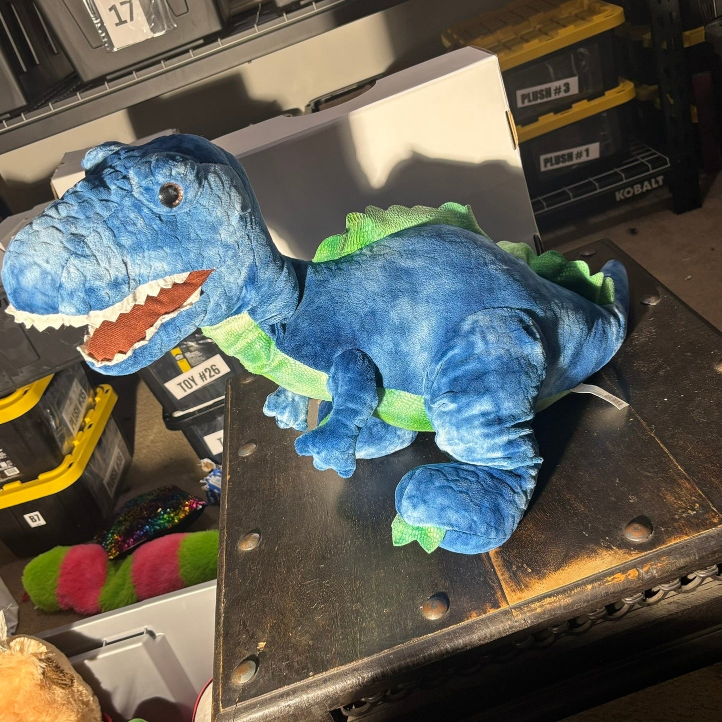 Large Blue Dinosaur - Plushie