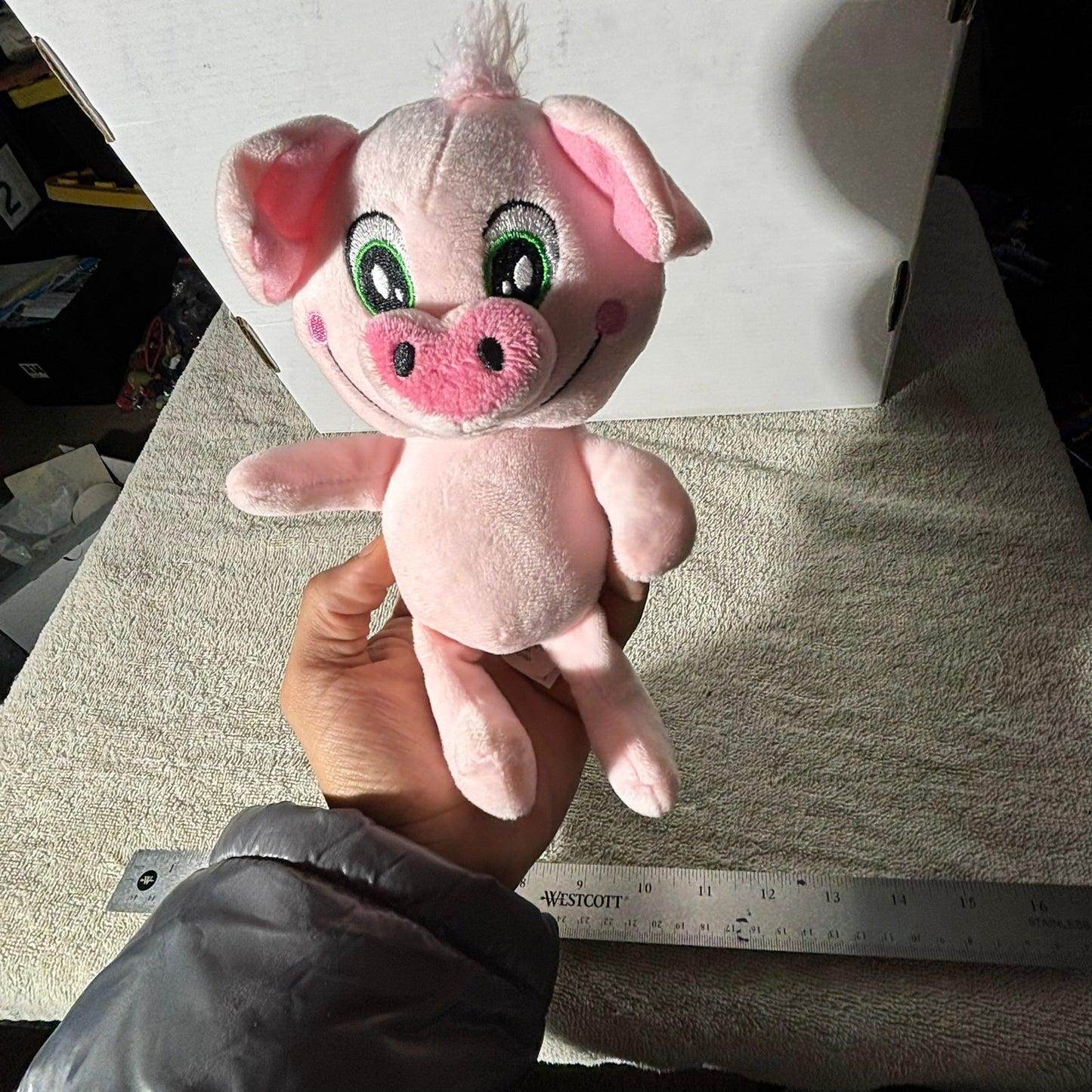 Pink Pig - Plushie