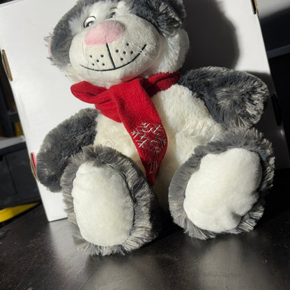 Grey Teddy Bear - Plushie