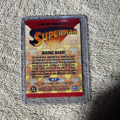 Vintage Superman - Trading Card
