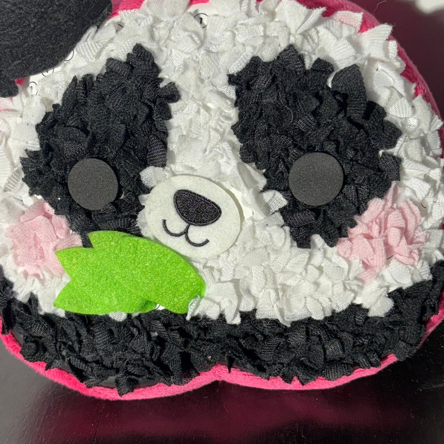 Panda Face - Plushie