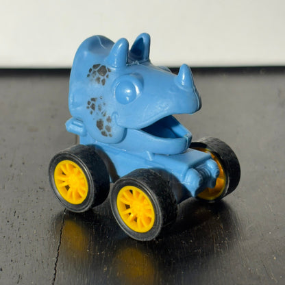 Blue Dino Head Car - Toy