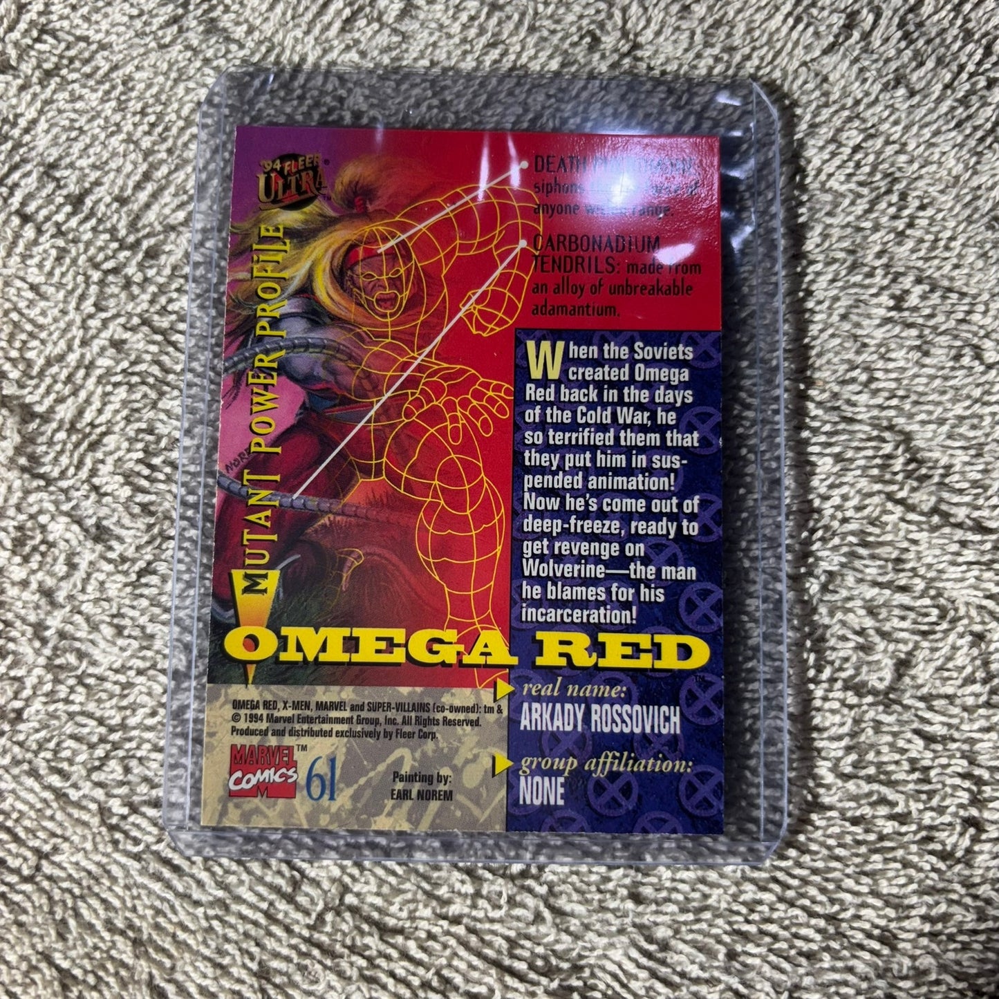 X - Men - Trading Card