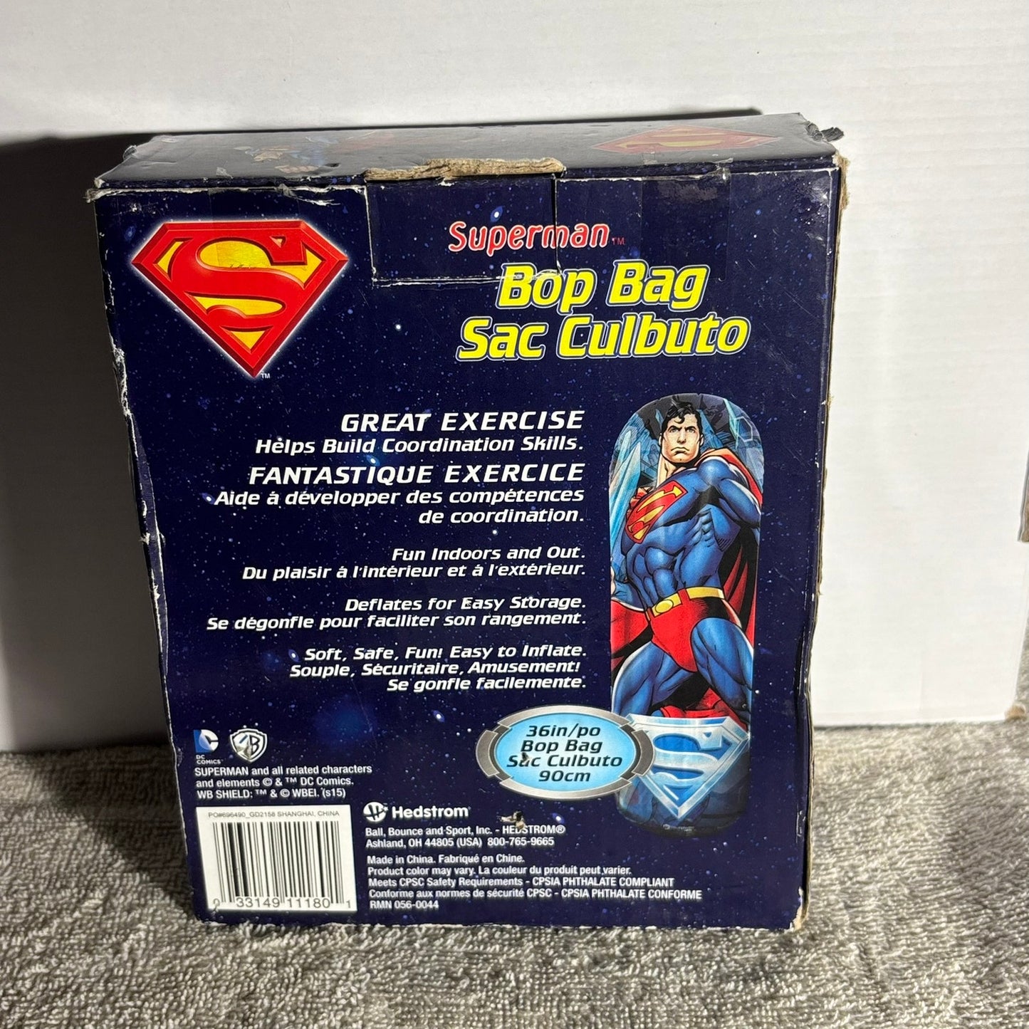 Superman Bop Bag - Toy