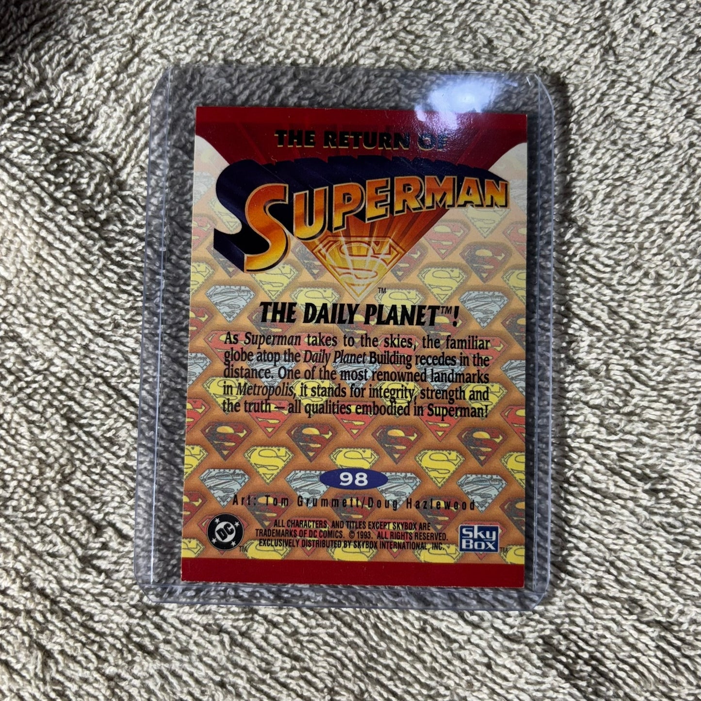 Vintage Superman - Trading Card