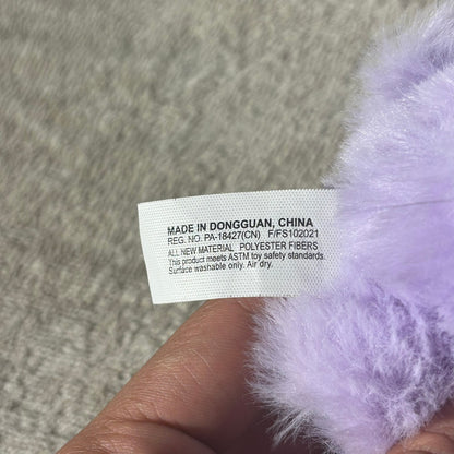 Purple Elephant - Plushie