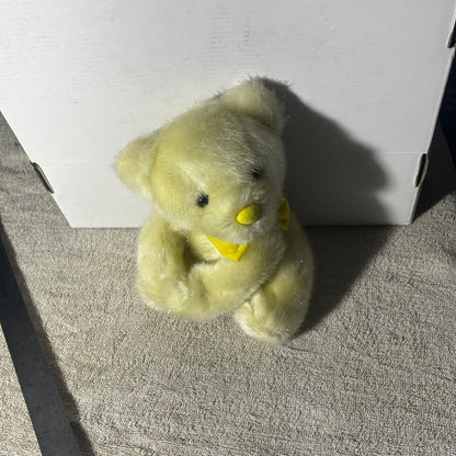 Vintage Yellow Bear - Plushie