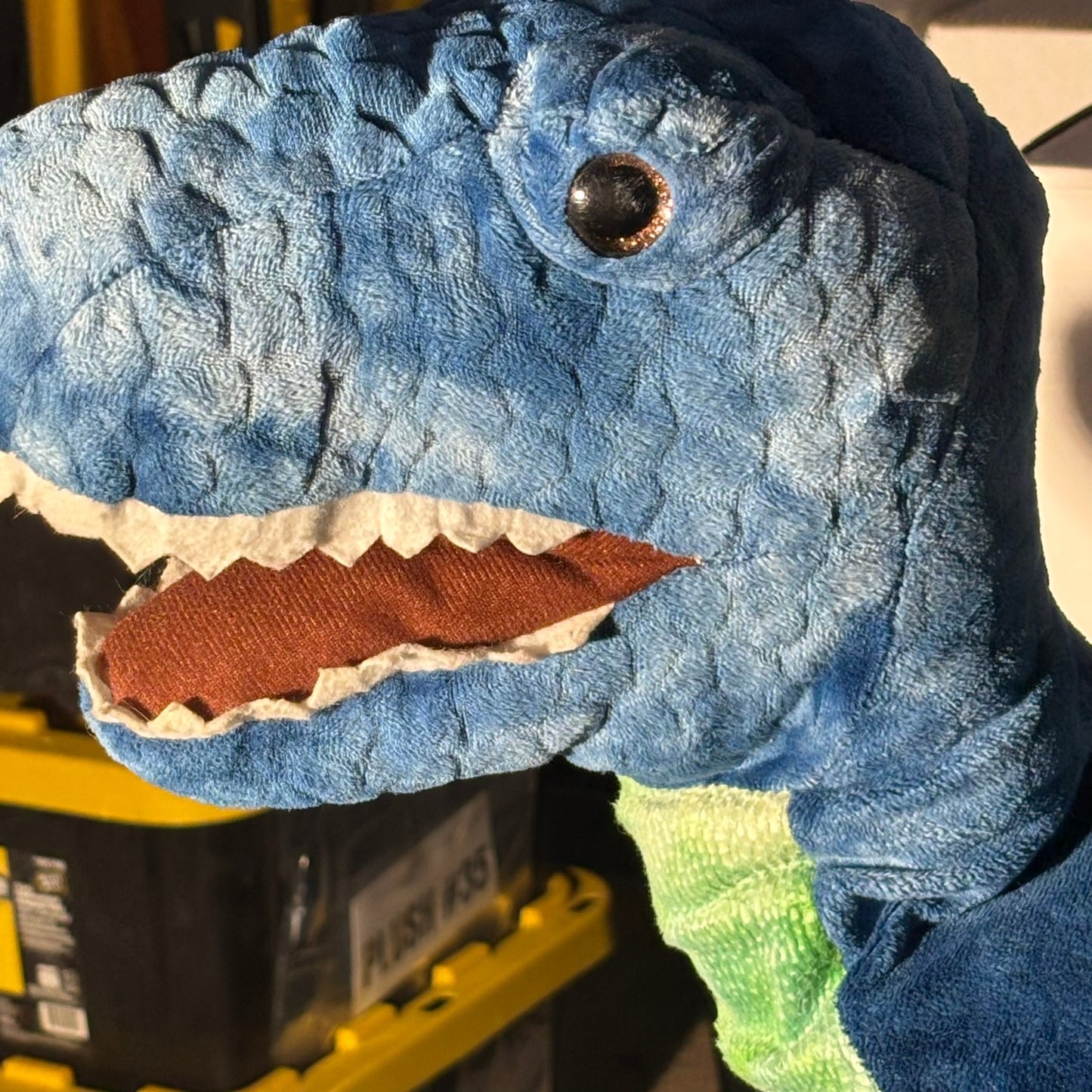Large Blue Dinosaur - Plushie