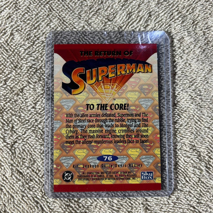Vintage Superman - Trading Card