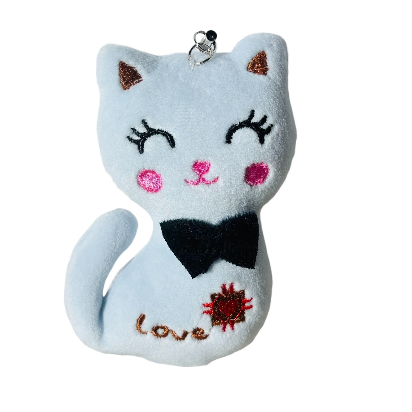 Blue Love Cat - Plushie