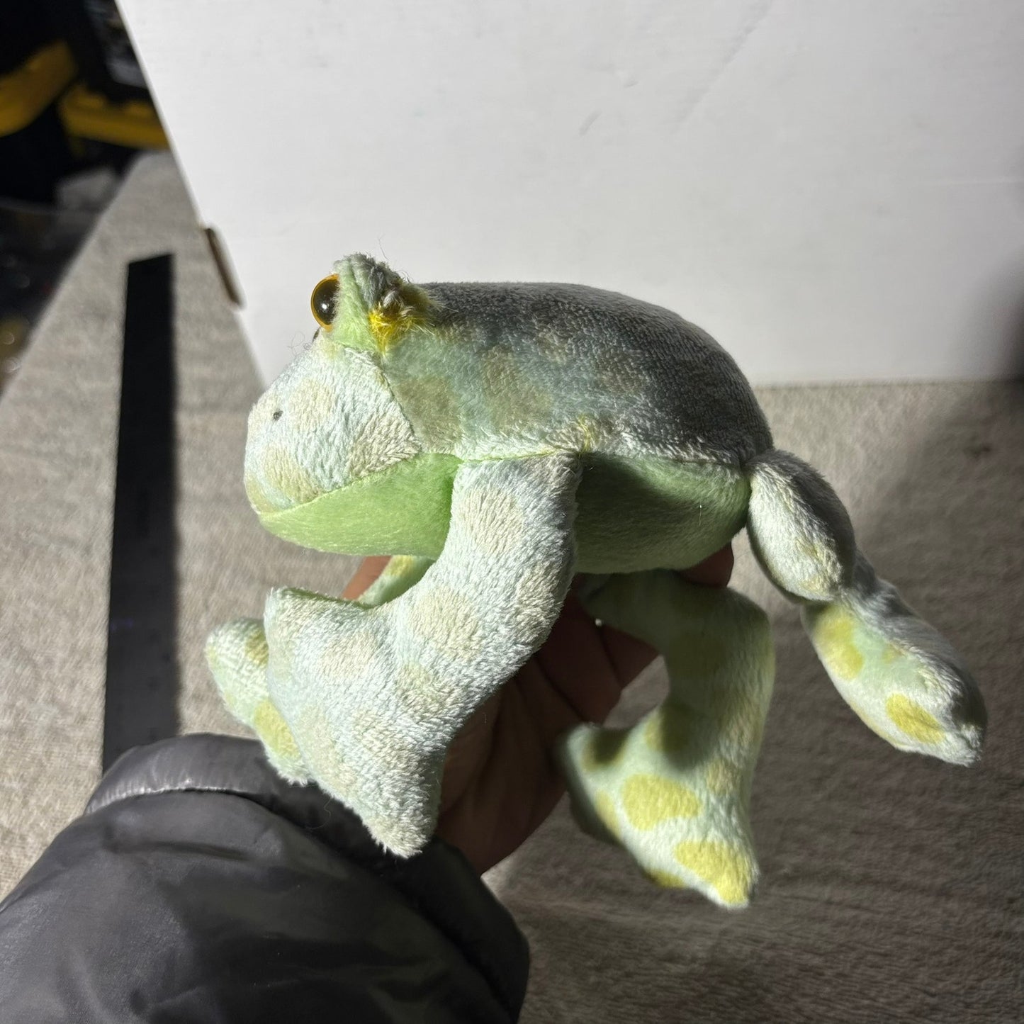 Fade Green Frog - Plushie