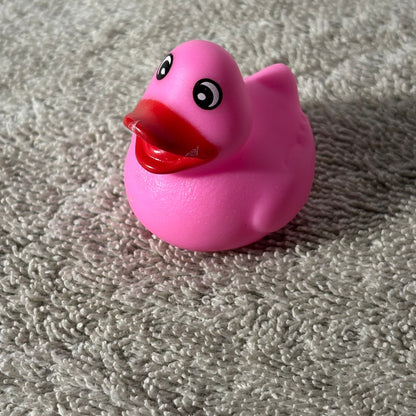 Pink Rubber Duck - Toy