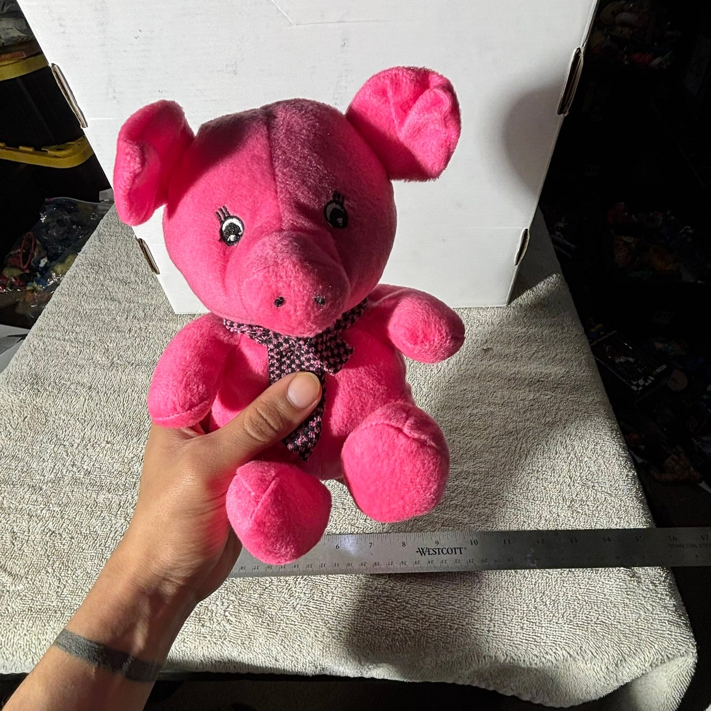 Pink Pig - Plushie