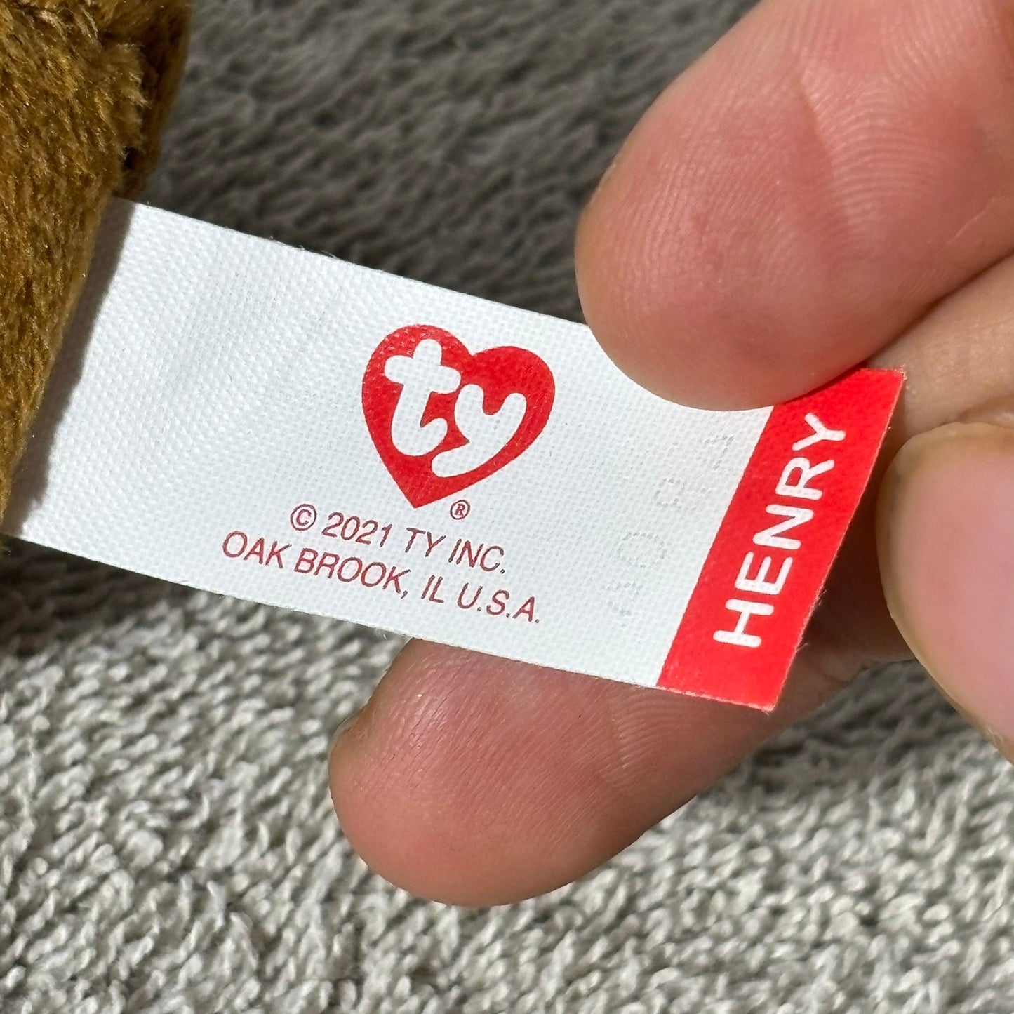 Henry TY Bear - Plushie