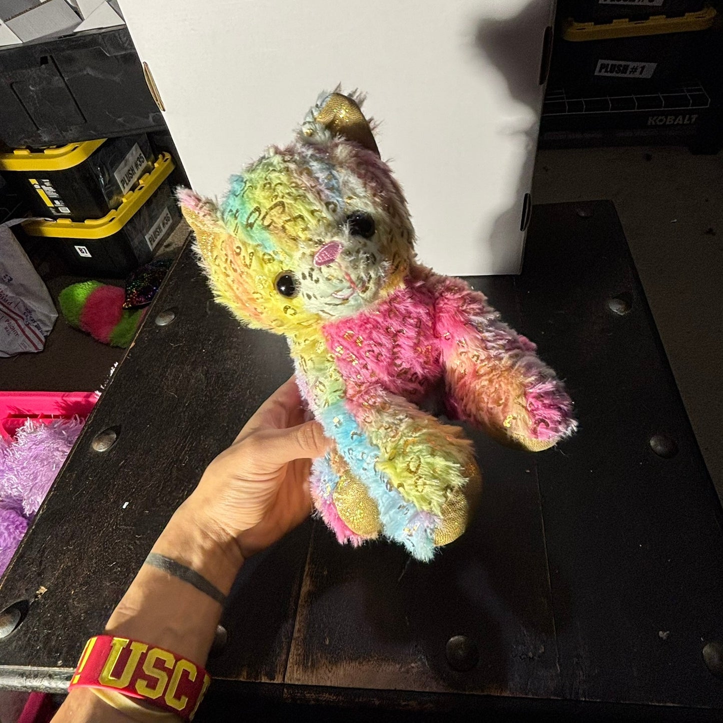 Rainbow Cat Bag - Plushie