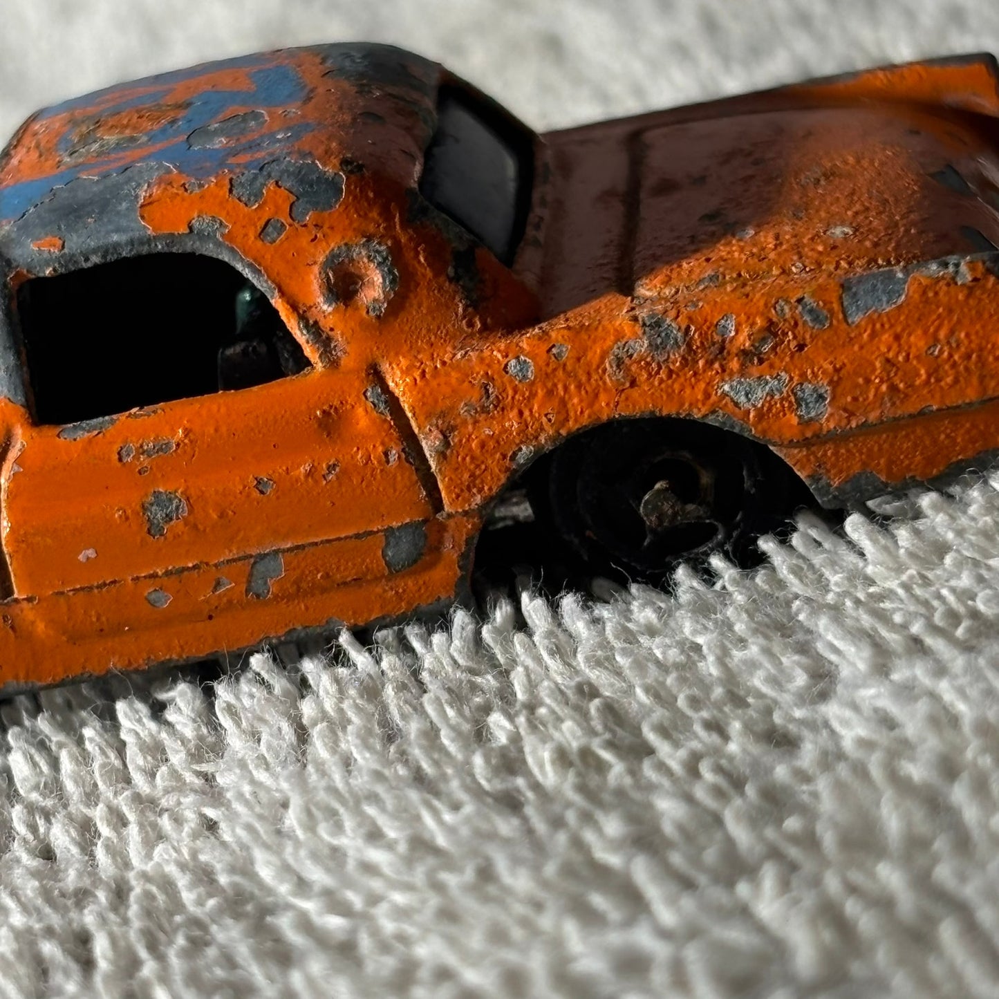 Vintage Orange Car - Toy