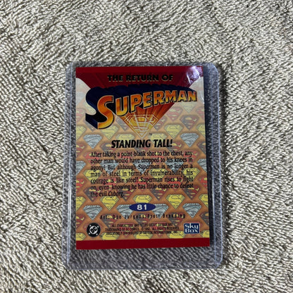 Vintage Superman - Trading Card