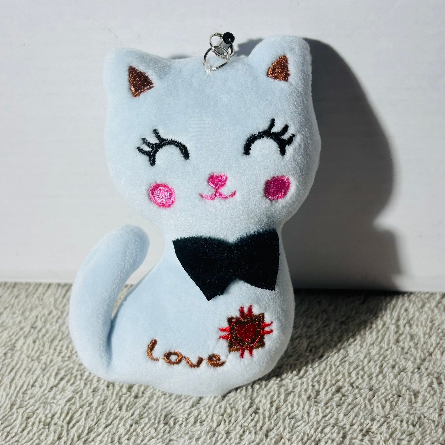 Blue Love Cat - Plushie