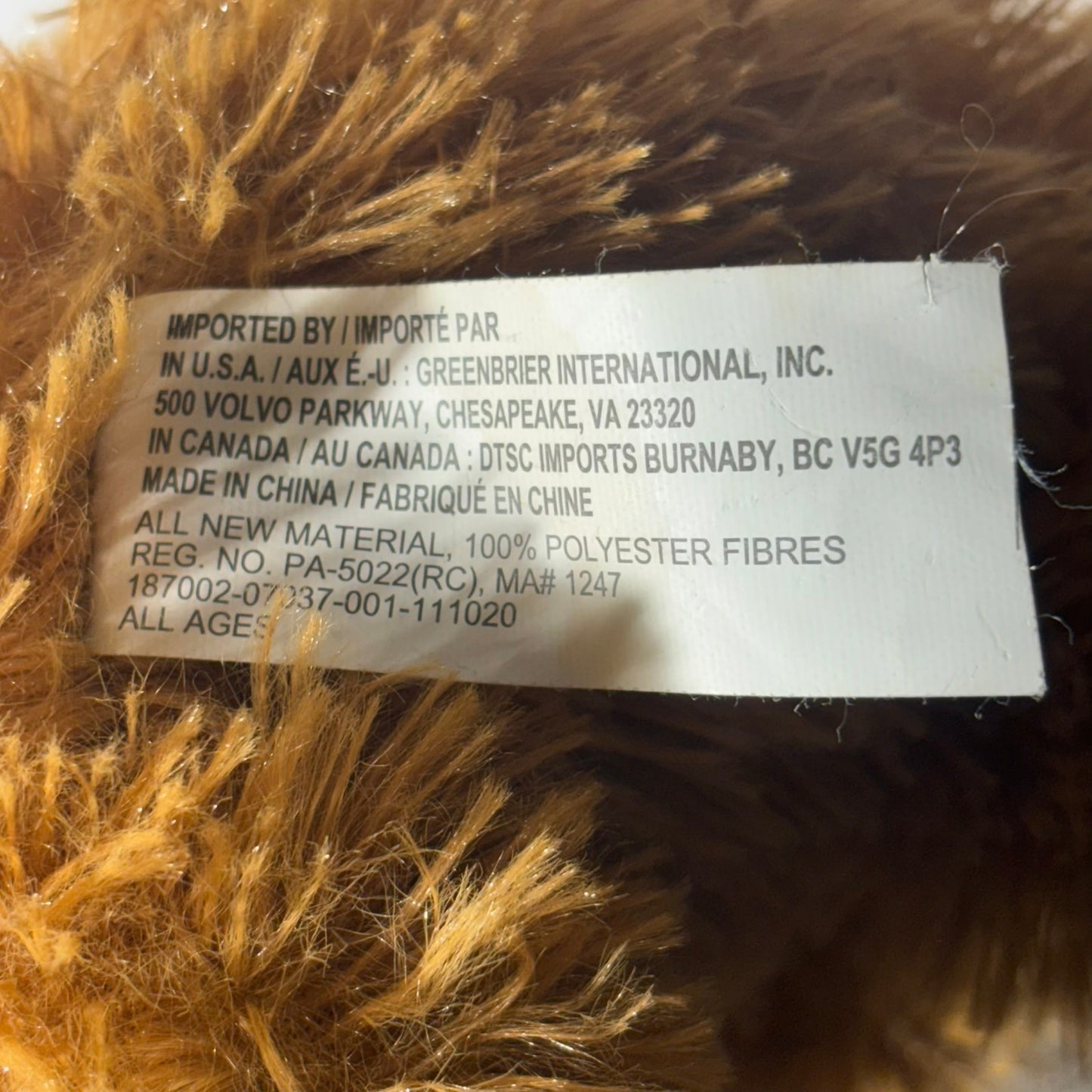 Fluffy bear - Plushie