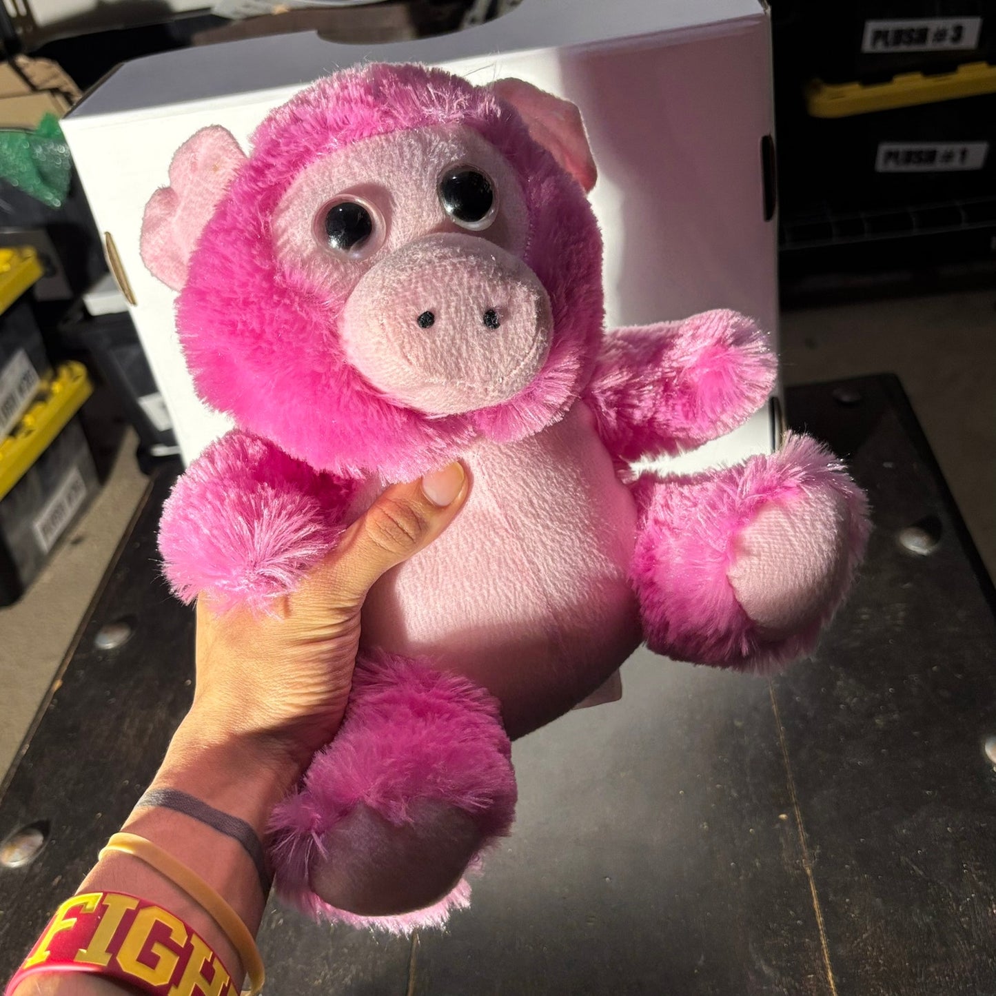 Pink Pig - Plushie