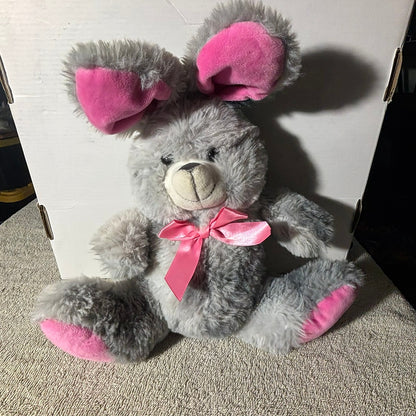 Kelly Gray Bunny- Plushie