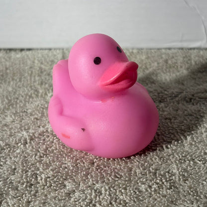Pink Rubber Duck - Toy
