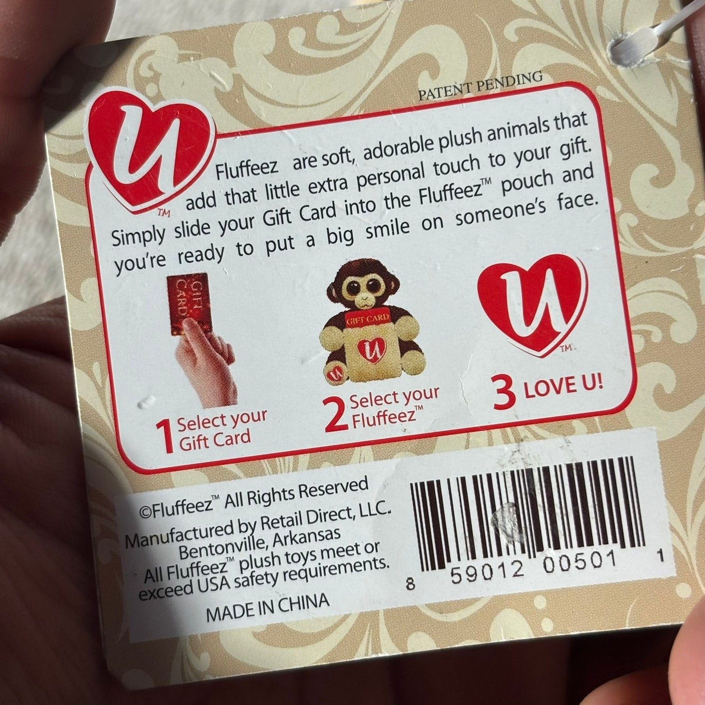 Fluffeez Bear - Plushie