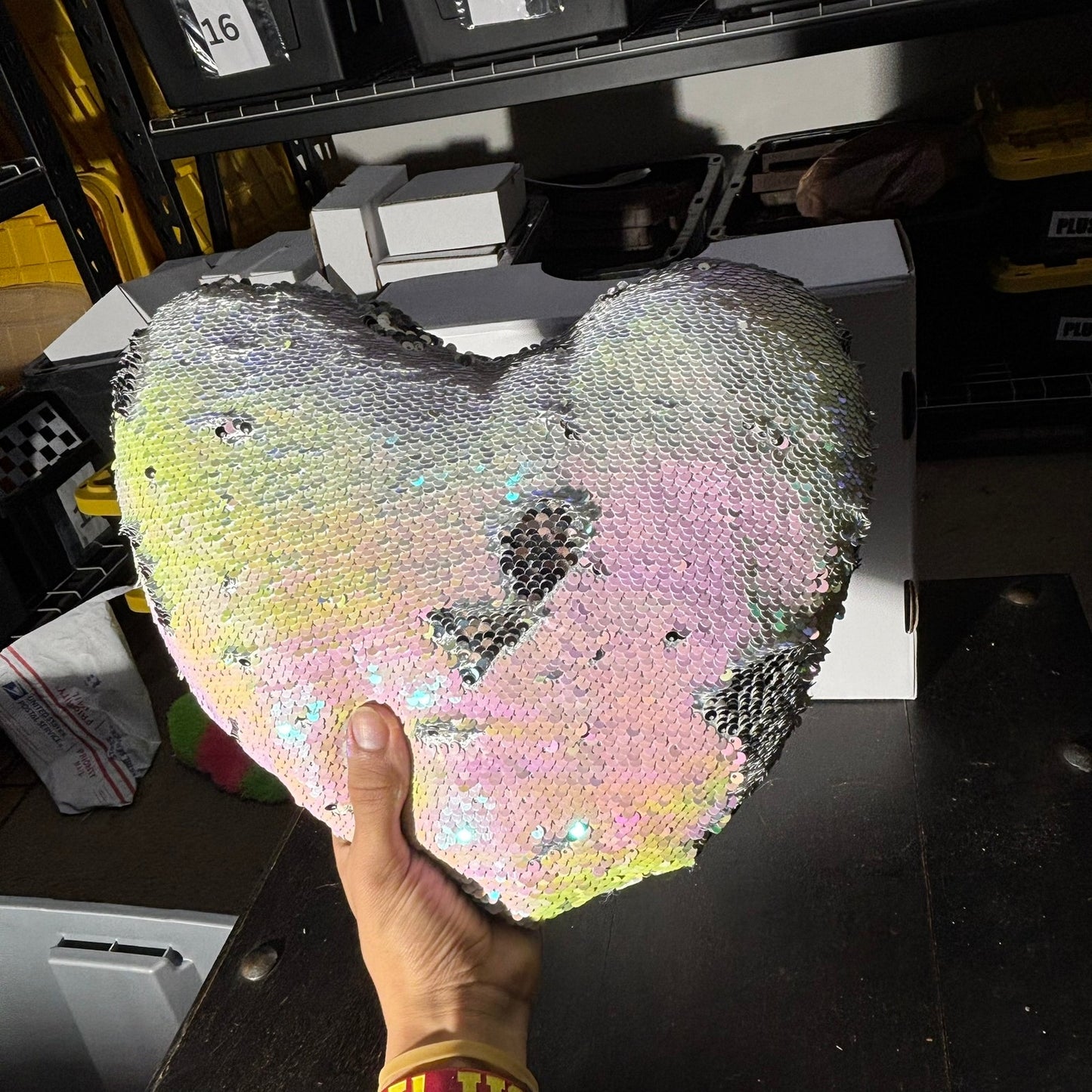 Sunset Heart Pillow - Plushie