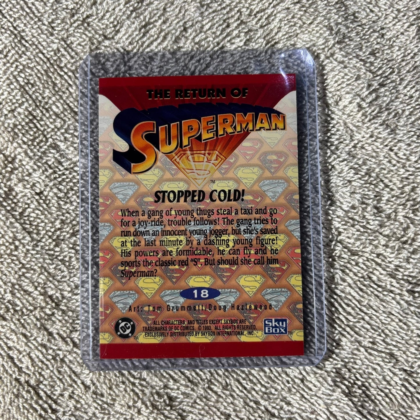 Vintage Superman - Trading Card