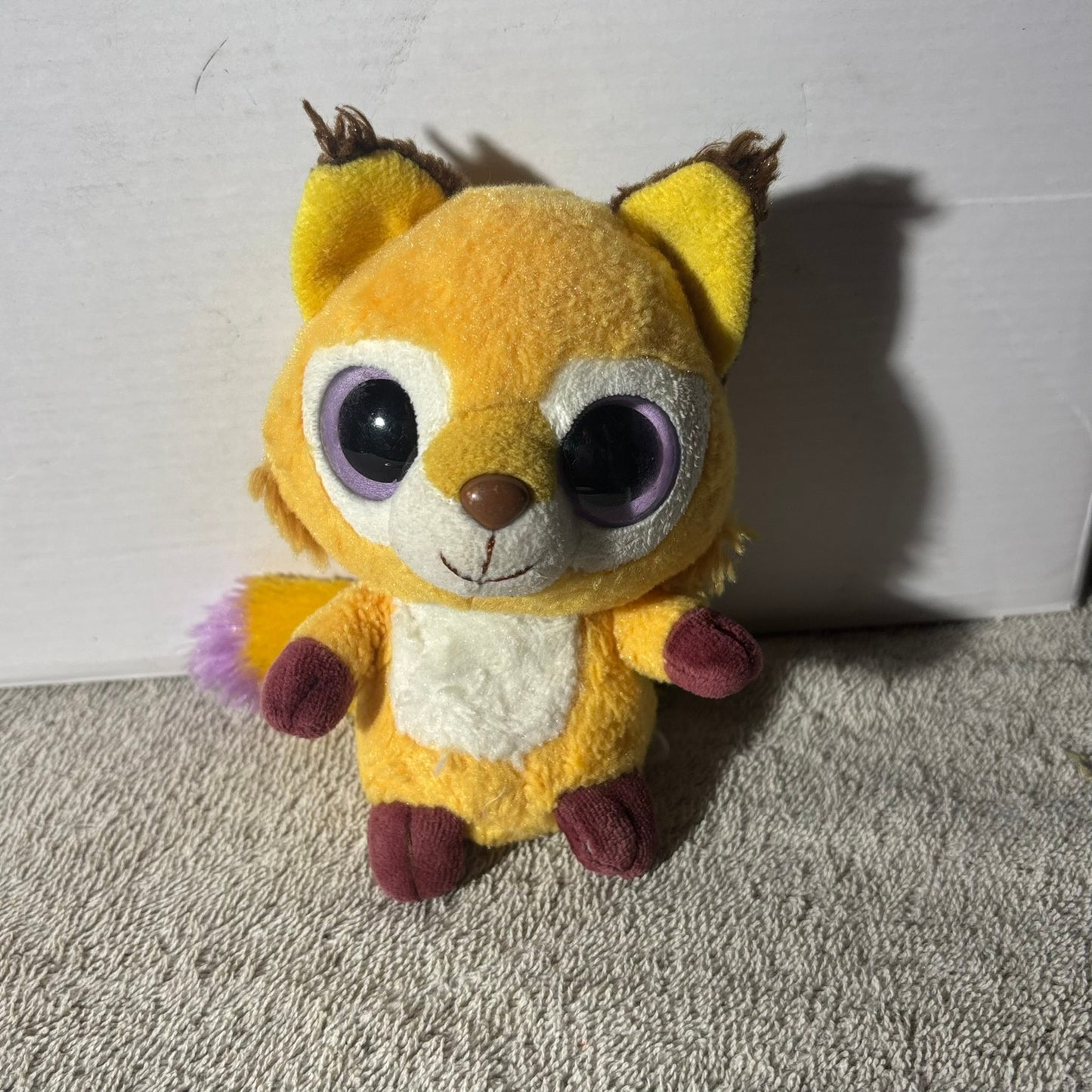 Yellow Mini Fox - Plushie