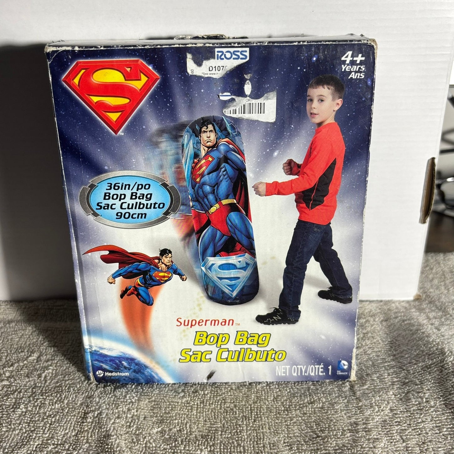 Superman Bop Bag - Toy